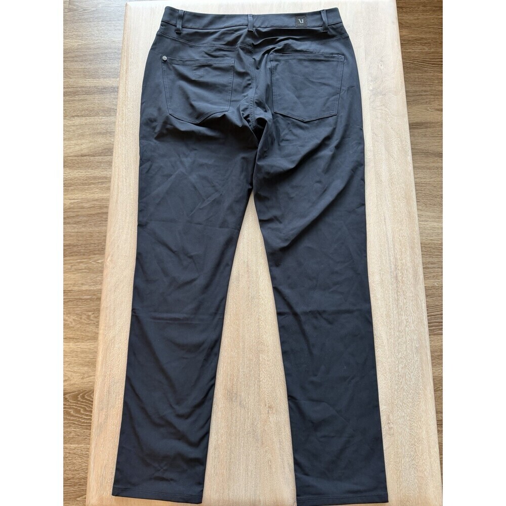Vuori Meta Pant Athletic Slim Fit 30" Black Waist Size 31 - Picture 7 of 7